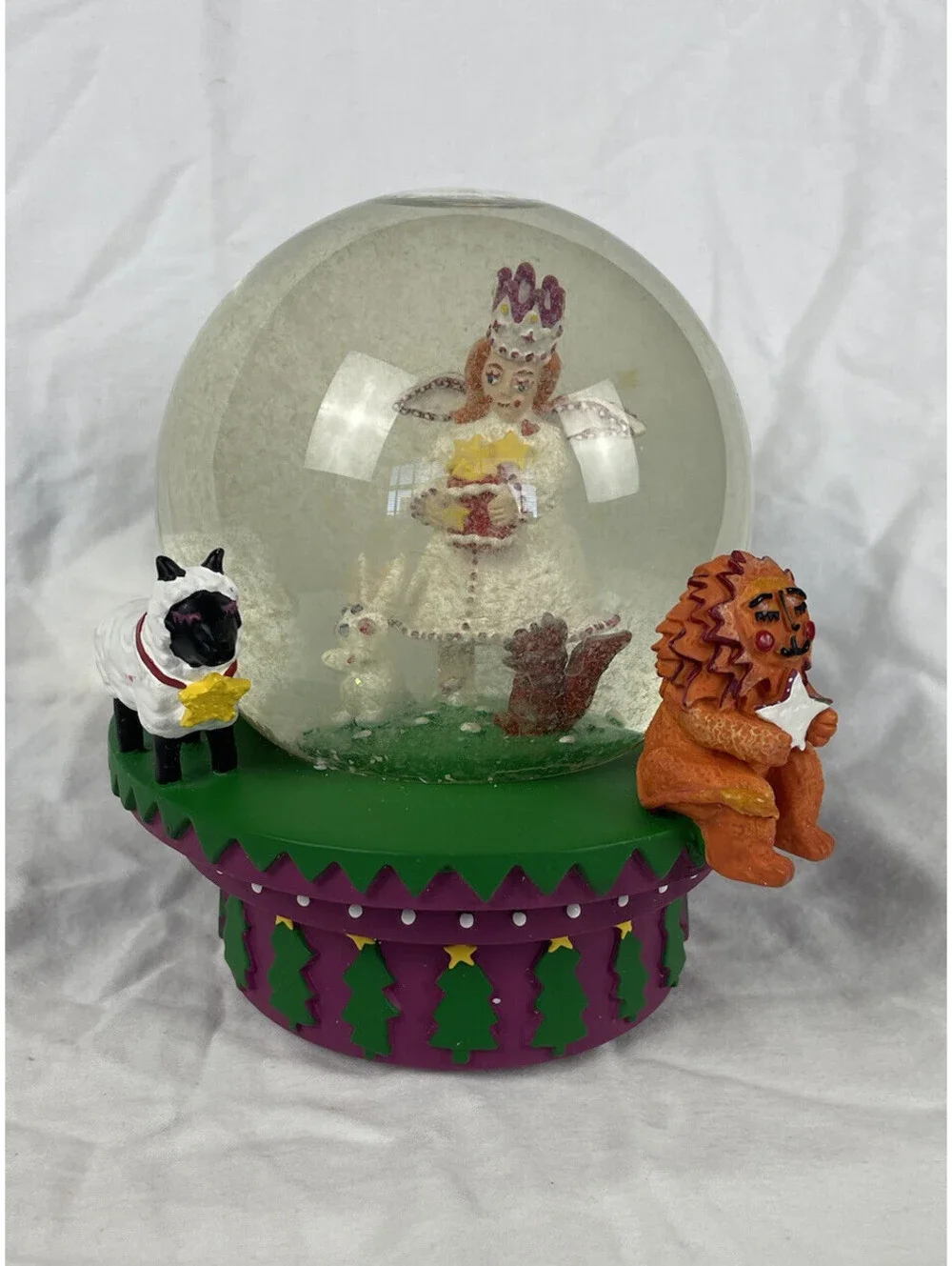 Neiman Marcus Dept 56 Christmas 1995 Musical Waterglobe Kelly Sutherland